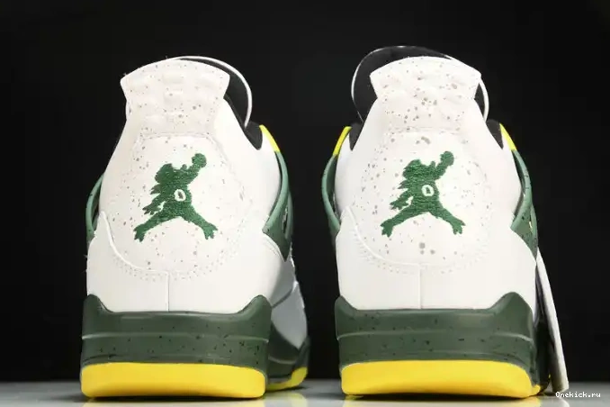 One Kick 257-255275 Oregon Ducks Jordan Retro 4 Duckman 0618